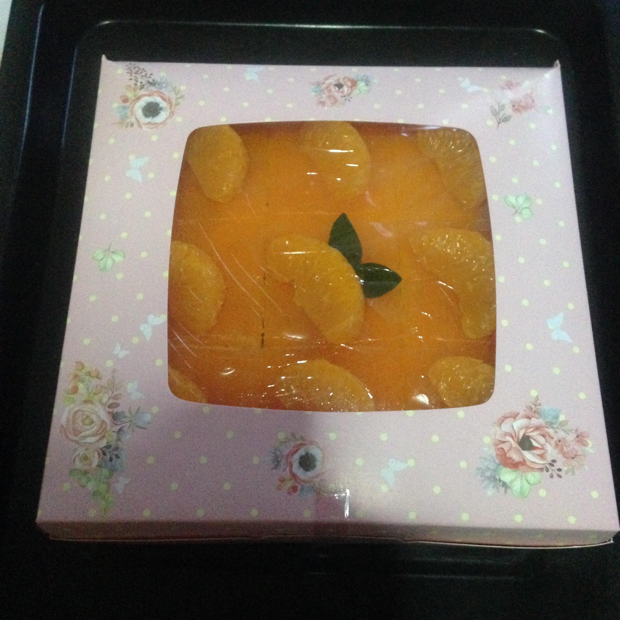 🍊 เค้กส้มเขียวหวาน 🍊 (ขนาด 2 ปอนด์) / Orange Cake (2 Pound / 7'' x 7")
