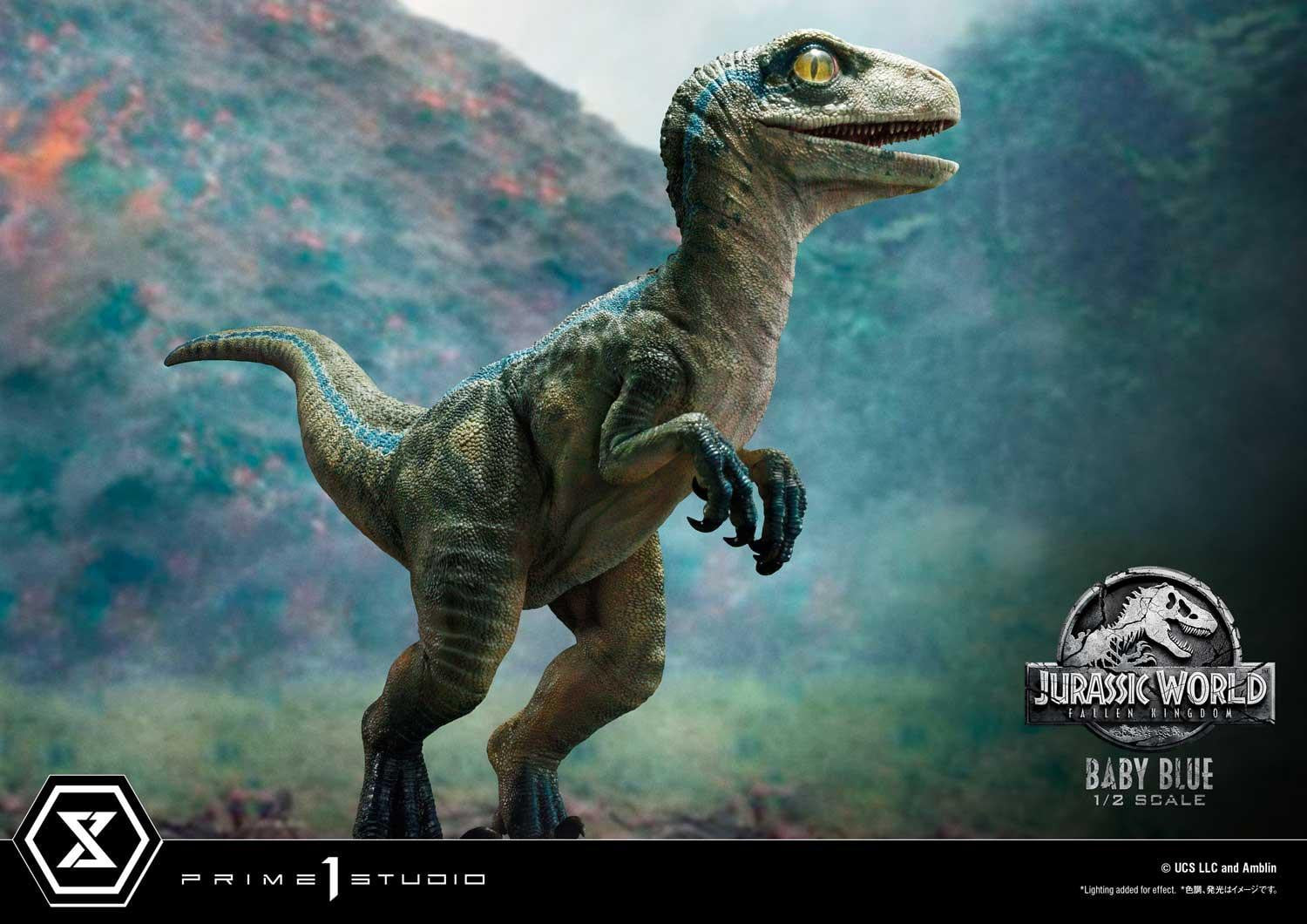 Prime 1 Studio LMCJW2-08 1/2 Jurassic World Fallen Kingdom - Baby Blue