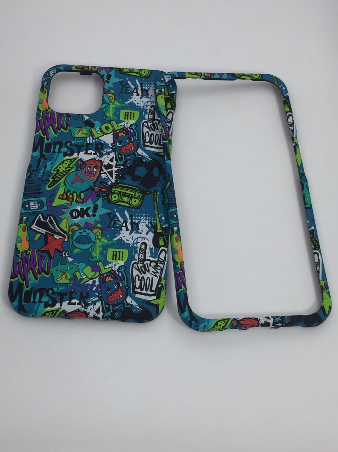 เคสคูทิส(Kutis)เคสไอโฟน13G(ลายMonster)มาใหม่ เคสประกบหน้า-หลัง เคสเรืองแสง เคสลายวินเทจ ร้านSuperhero Klongthom