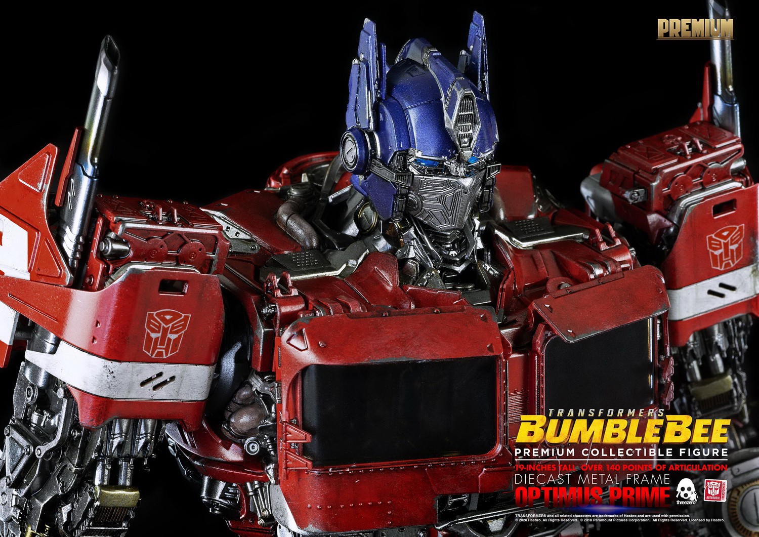 threezero 3Z0162 Transformers: BumbleBee - PREMIUM Optimus Prime