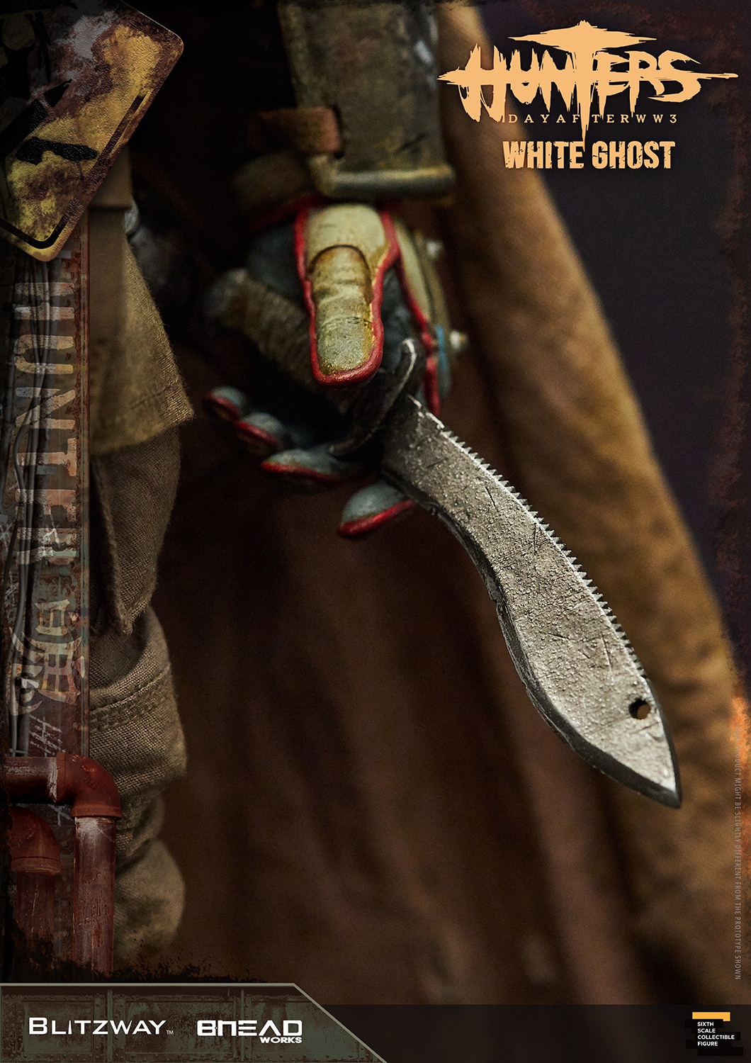 BLITZWAY BW-UMS11801 1/6 Hunters: Day After WW3 - White Ghost