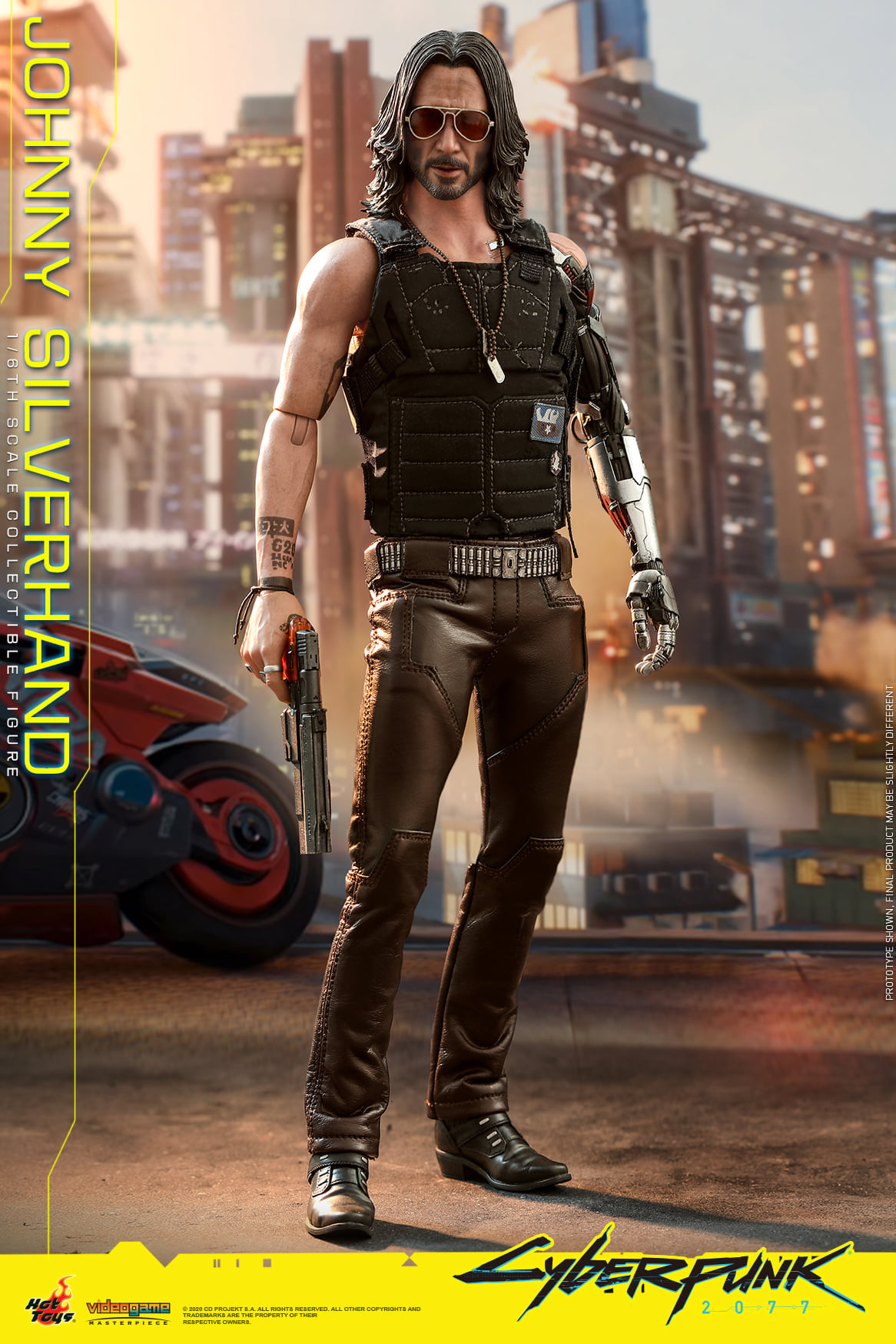 Hot Toys VGM47 1/6 Cyberpunk 2077 - Johnny Silverhand