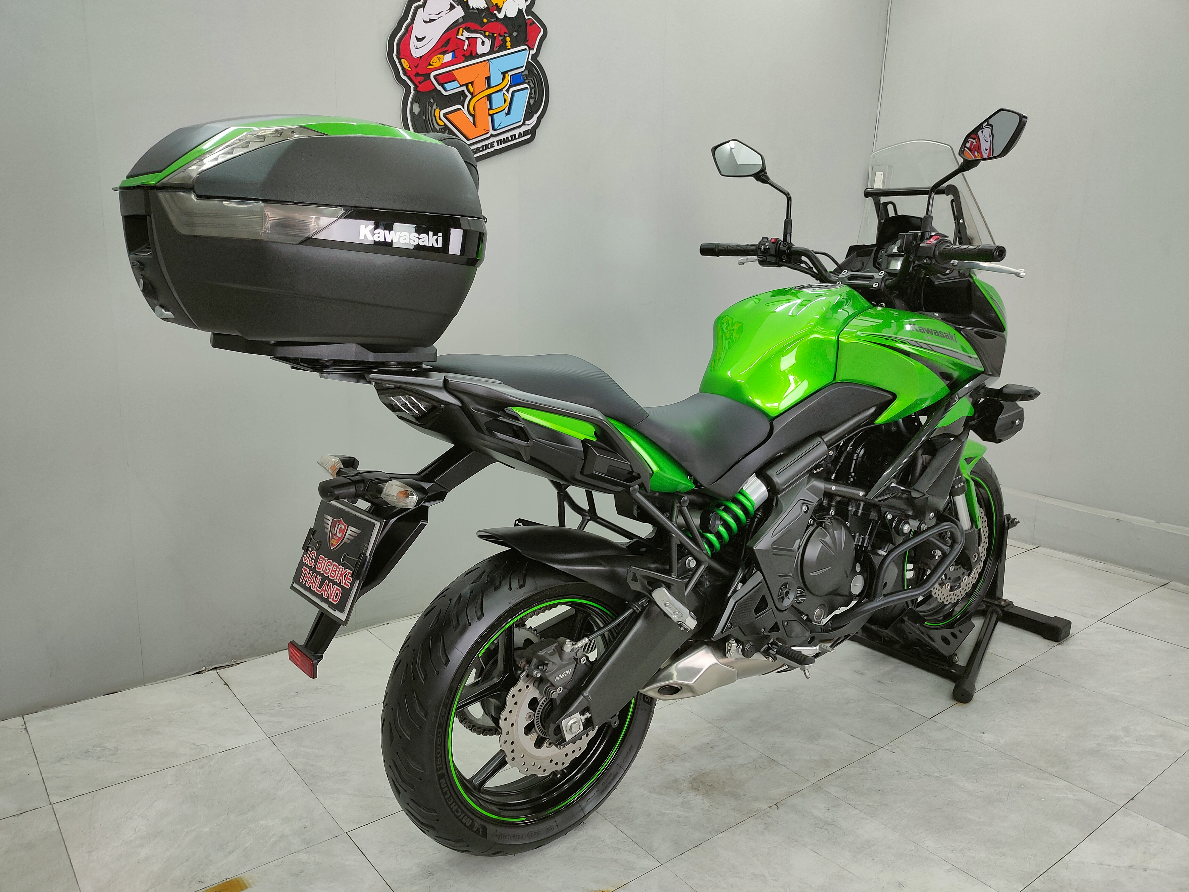 โคตรสวยอ่ะคันนี้.... Kawasaki VERSYS650 ปี 2019 แท้ สภาพแบบว่าไร้ที่ติ 💚