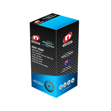 ผ้าเบรค Nbrake MTT - Dmax ปี 02-07 (หน้า)