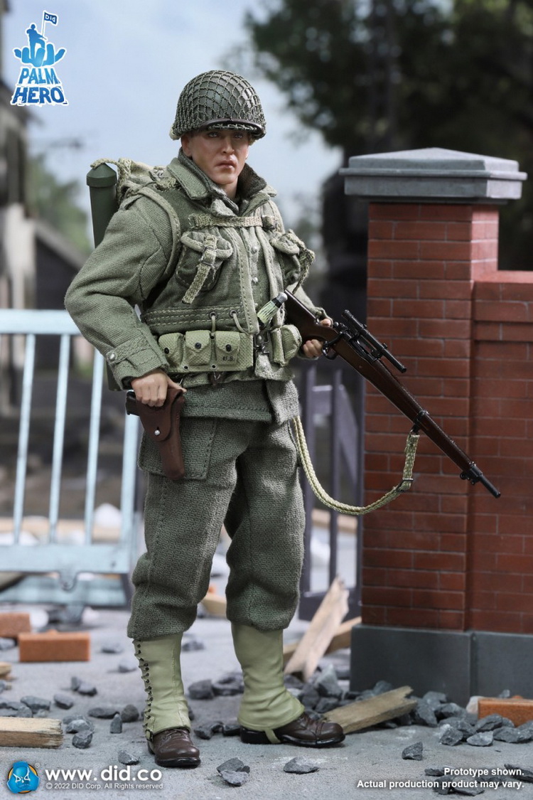 DID XA80009 1/12 Palm Hero Series WWII US 2nd Ranger Battalion Series 2 - Private Jackson