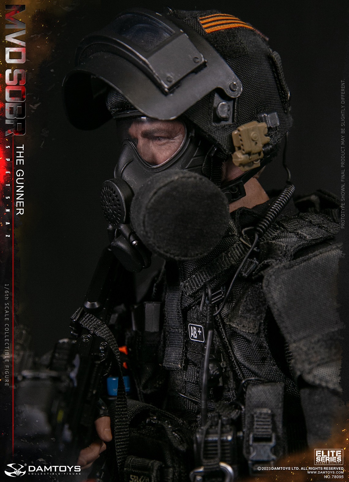 DAMTOYS 78095 1/6 SPETSNAZ MVD SOBR THE GUNNER