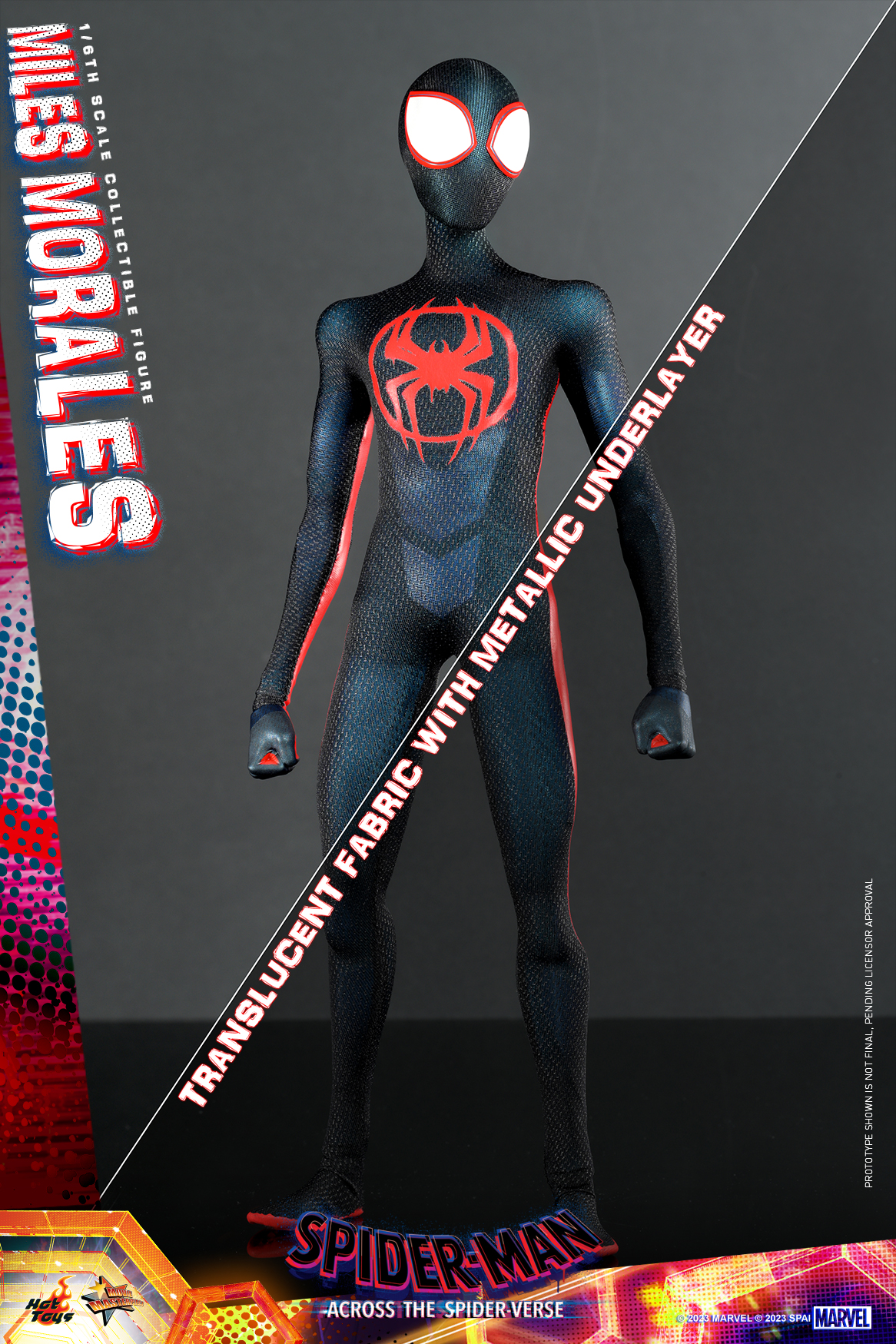 Hot Toys MMS710 1/6 Spider-Man: Across the Spider-Verse - Miles Morales