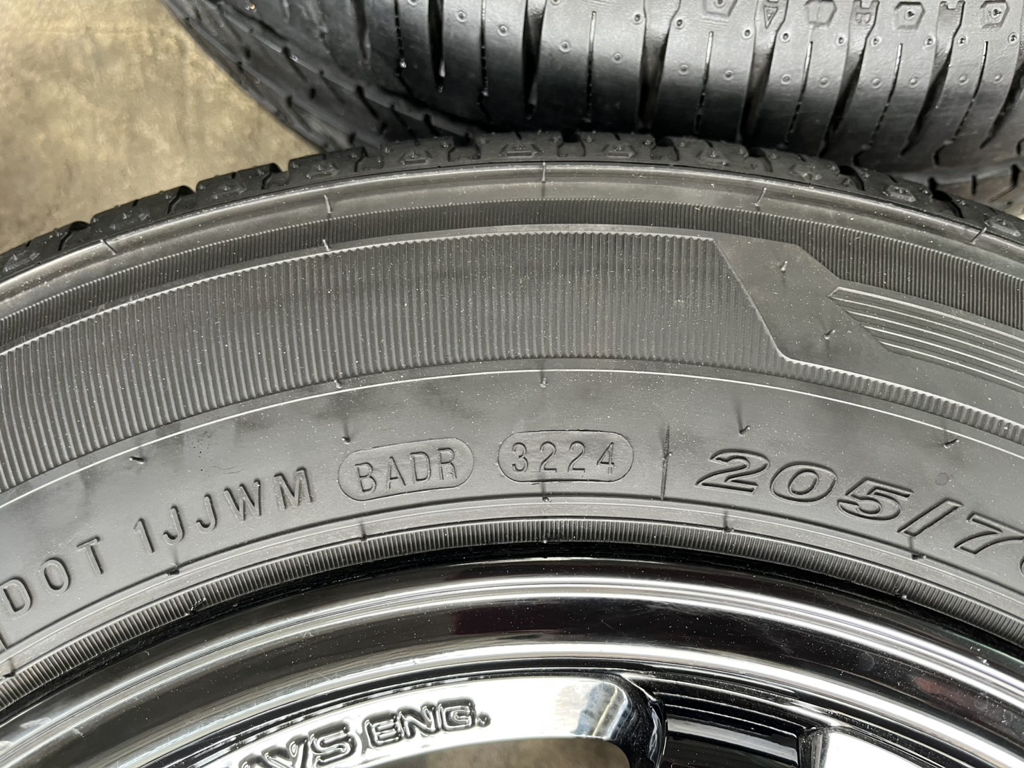 ✨ล้อแม็ก 6รู139✨TE37 DRIFT ขอบ 15 สีดำ พร้อมยาง 205-70-15 NEXEN♨️ปี 24♨️