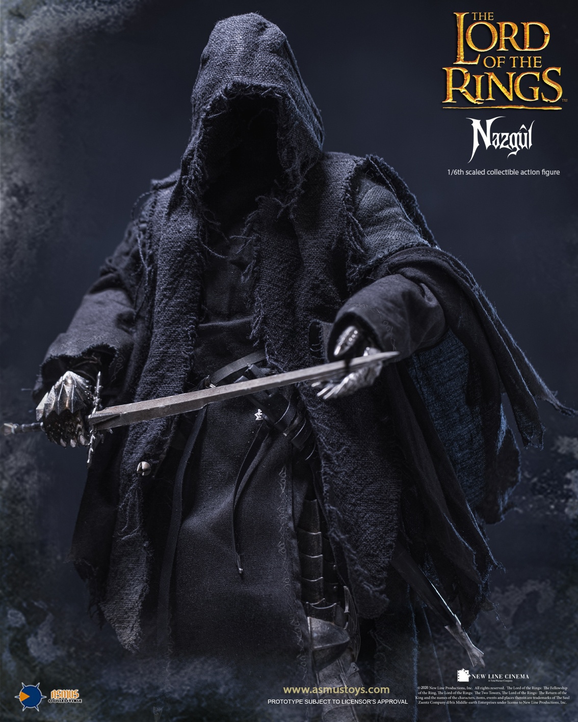 Asmus Toys LOTR005V2 1/6 The Lord of The Rings - Nazgûl