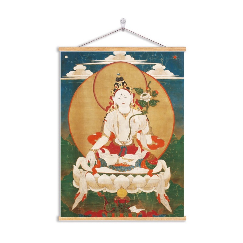 #ภาพวาดทังก้า(Thangka)ภาพวาดทิเบต ทังก้า มันดาลา พุทธศิลป์ชั้นสูง