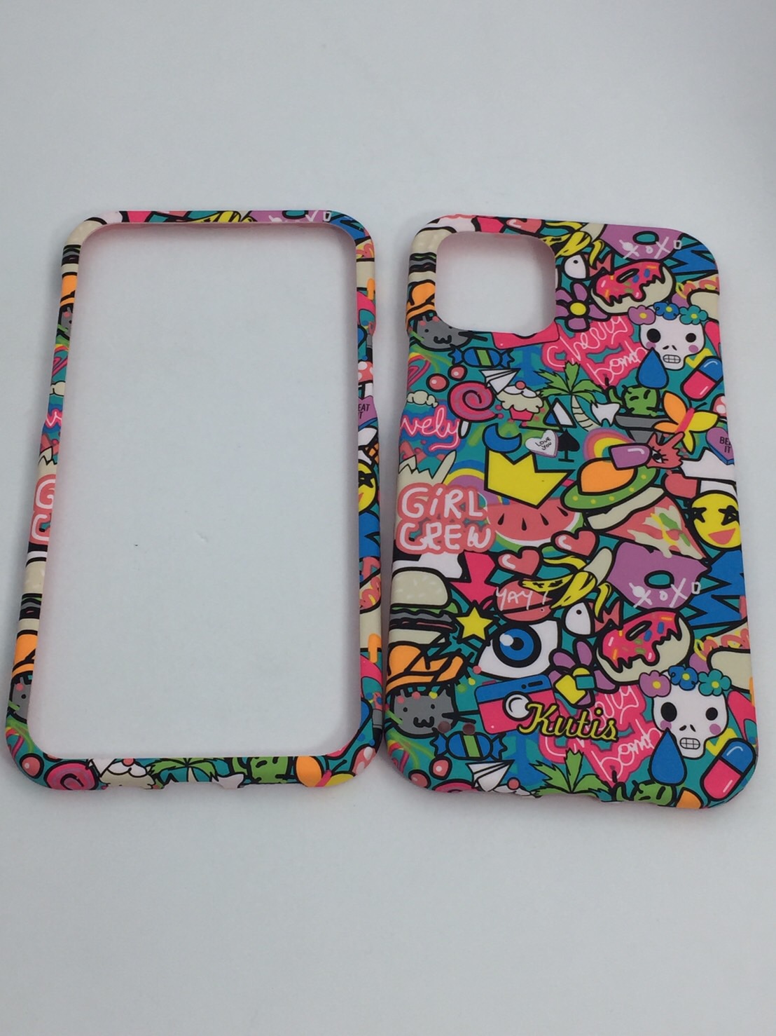 เคสคูทิส(Kutis)เคสไอโฟน12/12PRO(ลายStreet)มาใหม่ เคสประกบหน้า-หลัง เคสเรืองแสง เคสลายวินเทจ ร้านSuperhero Klongthom