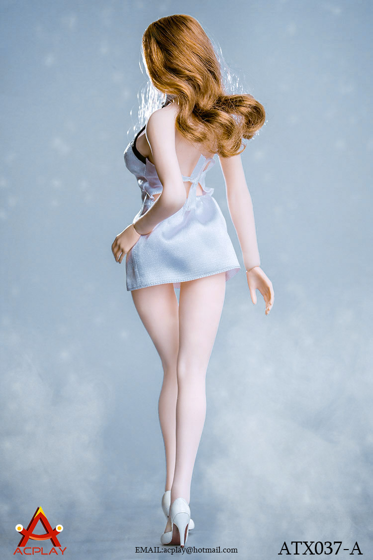 ACPLAY ATX037 Sexy lady short backless cheongsam