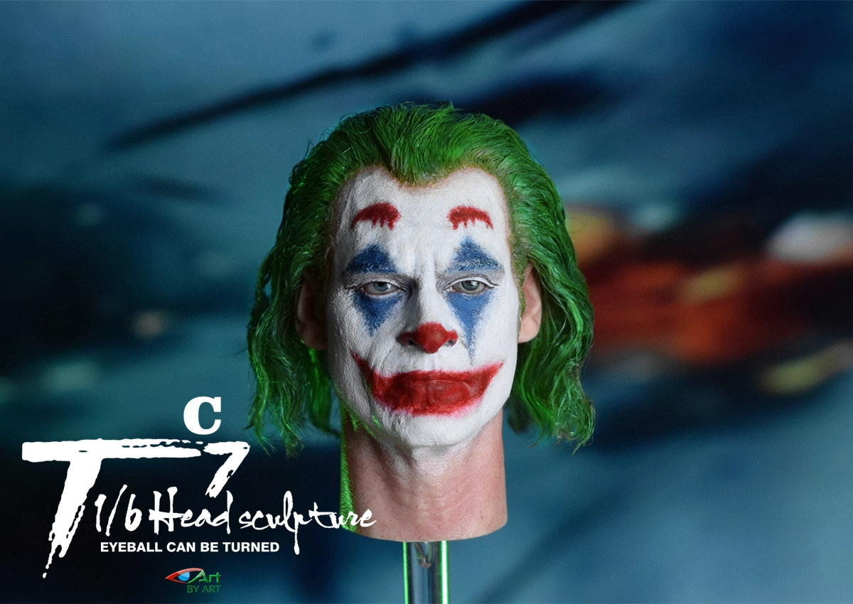 BY-ART BY-T7A 1/6 Head Sculpture