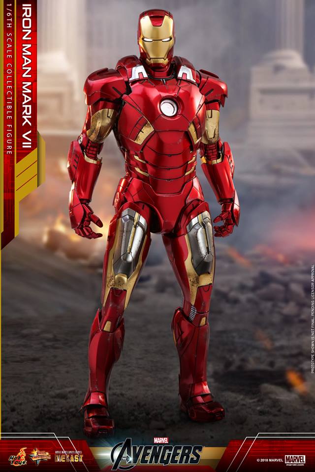 Hot Toys MMS500D27 THE AVENGERS - IRON MAN MARK VII