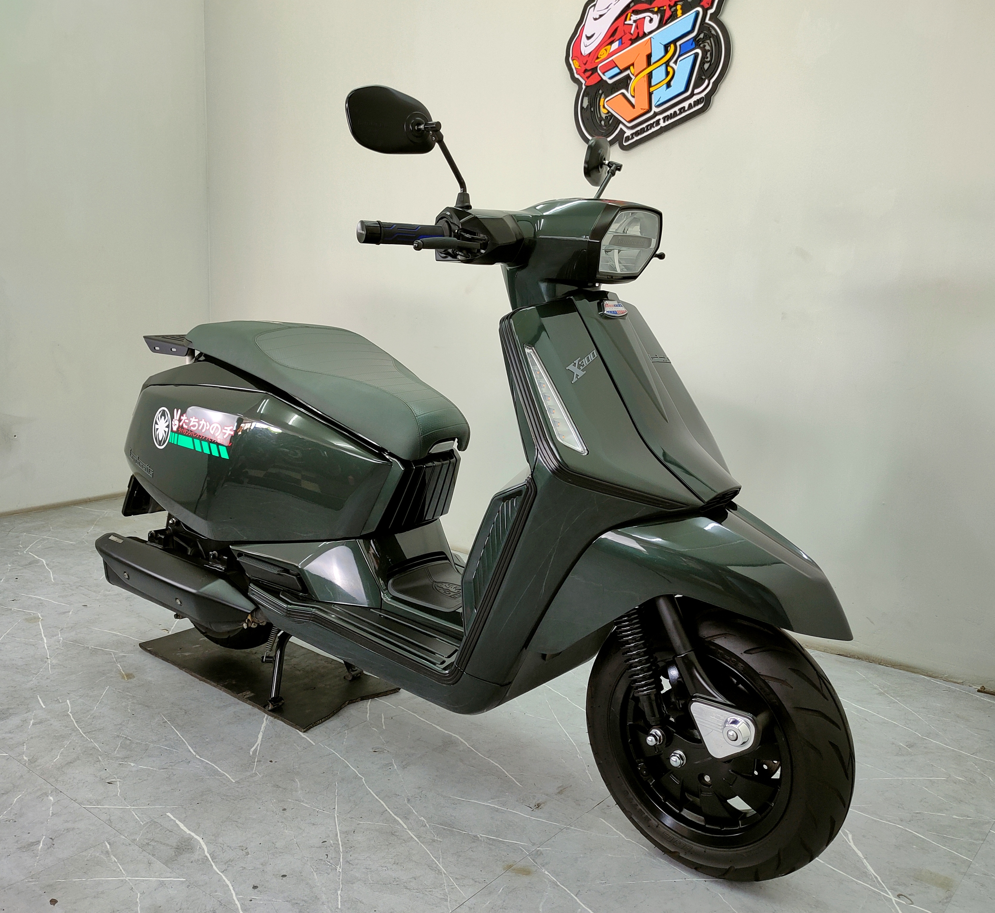 😎 เรียบหรูดูดี . สัญชาติอิตาลี💥 LAMBRETTA X300 ABS จดปี 2023 สภาพใหม่มาก "เบากว่า Forza/Xmax 20กว่าโล‼️"