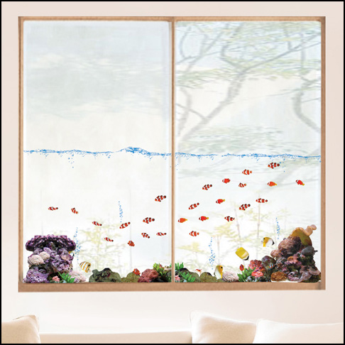 SS-58232 wall sticker 30x50 cm