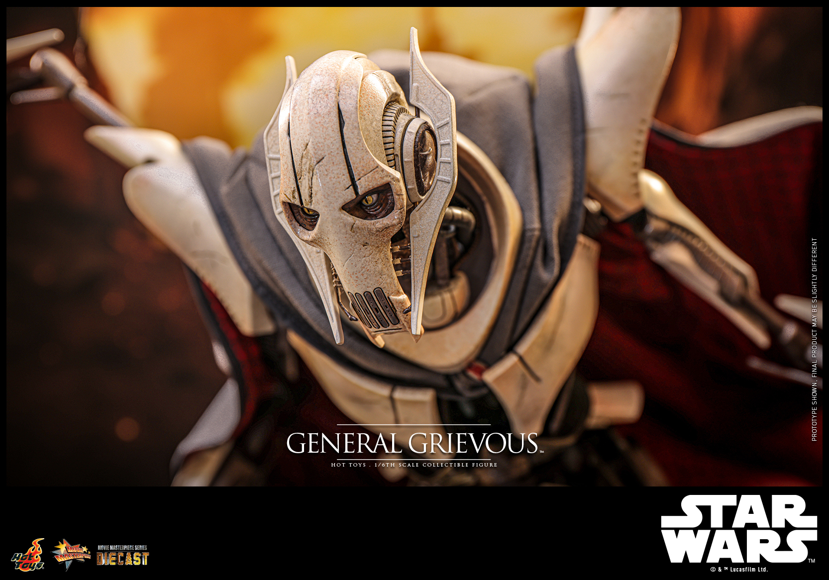 Hot Toys MMS760D67 Star Wars Episode III: Revenge of the Sith - General Grievous
