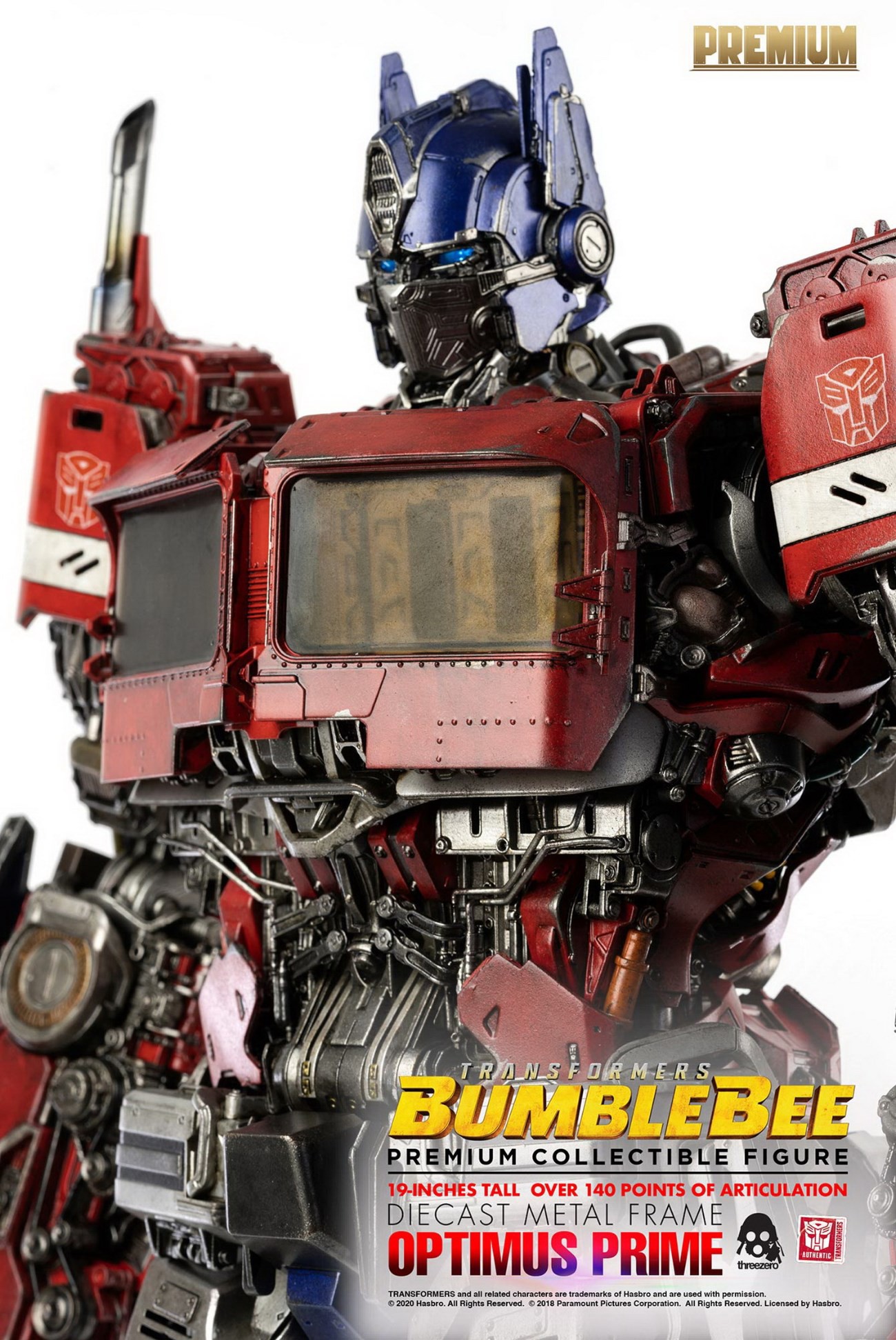 threezero 3Z0162 Transformers: BumbleBee - PREMIUM Optimus Prime