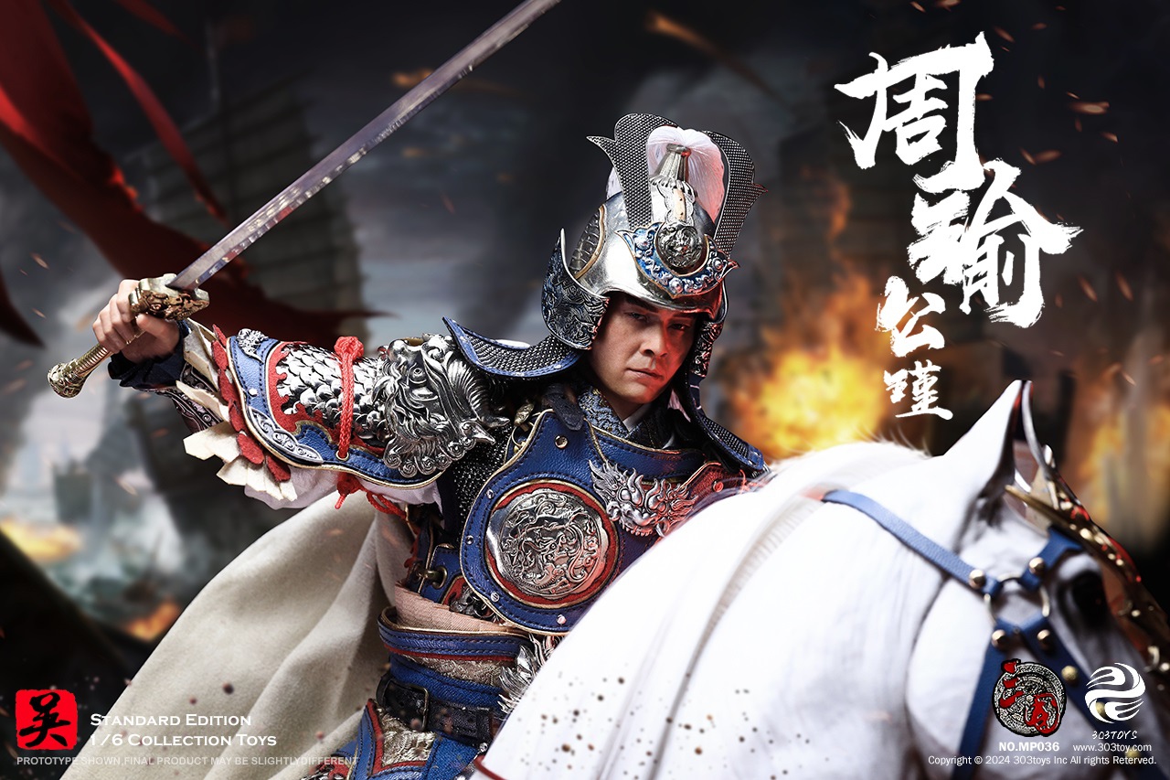 303TOYS MP037 THREE KINGDOMS SERIES - ZHOU YU GONGJIN (EXCLUSIVE EDITION)
