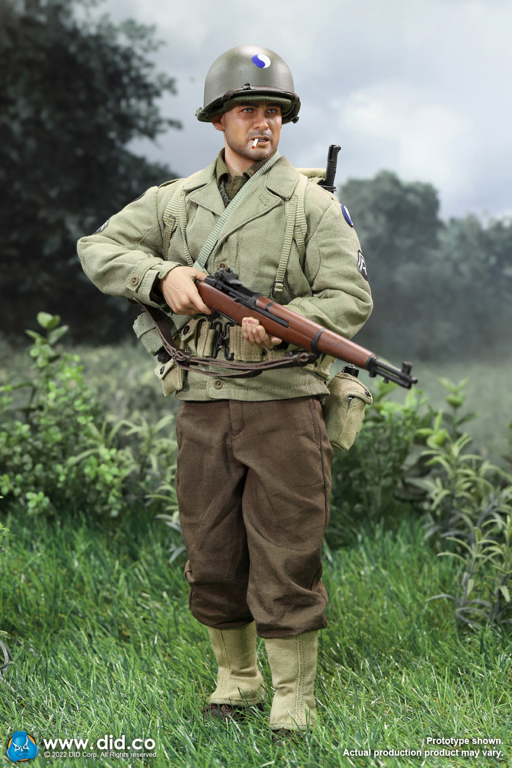 DID A80156 1/6 WWII US 29th Infantry Technician - Corporal Upham