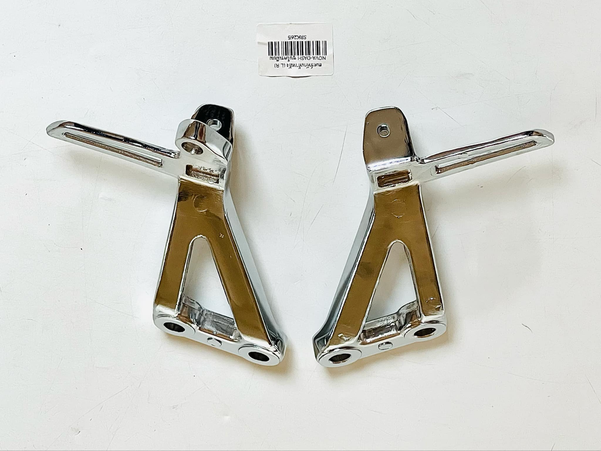 สเตย์พักเท้าหลังโนวา แดช NOVA DASH สีชุบ B28