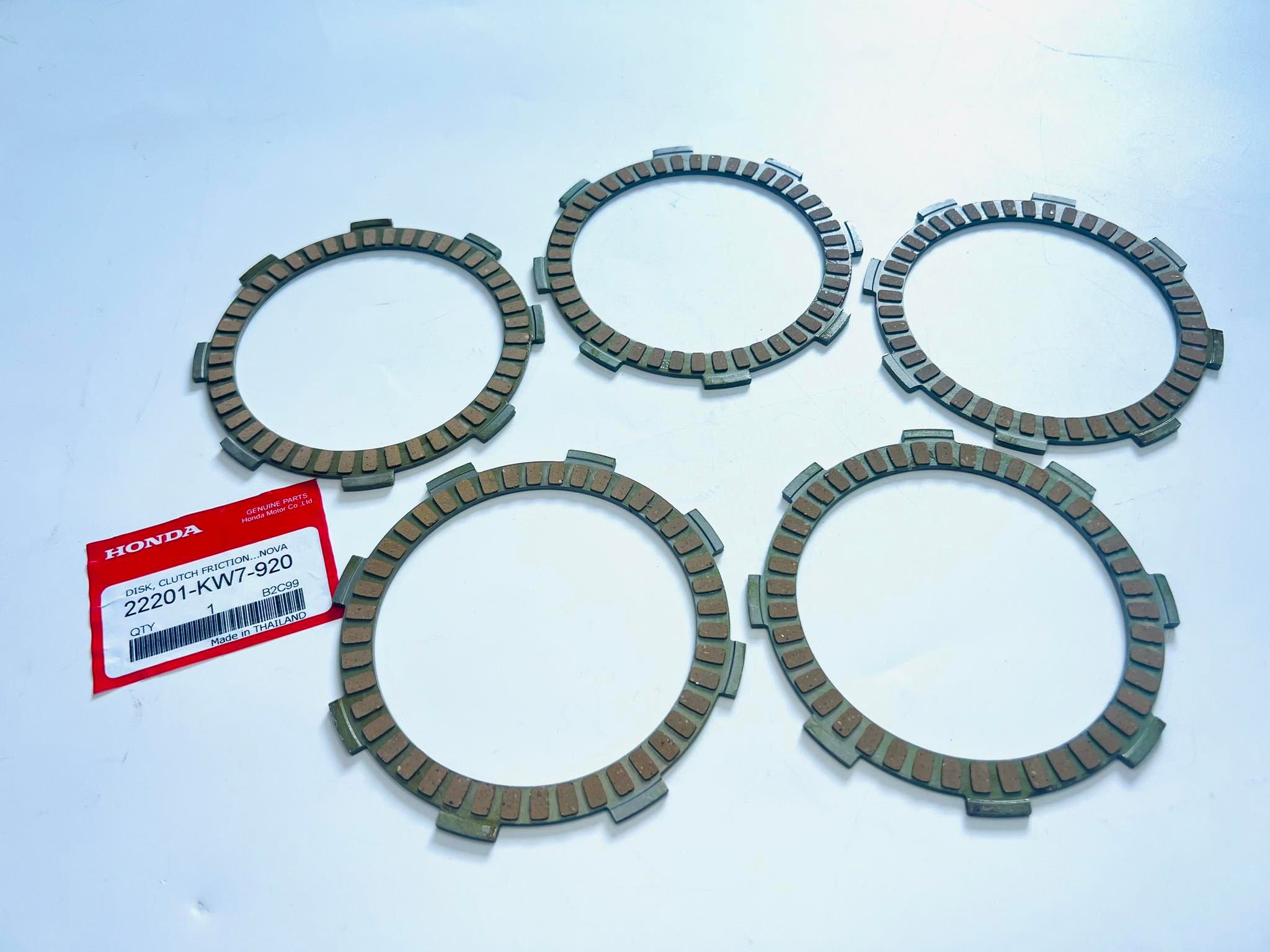 ชุดแผ่นครัชโนวา แท้ศูนย์ 5 แผ่น L9