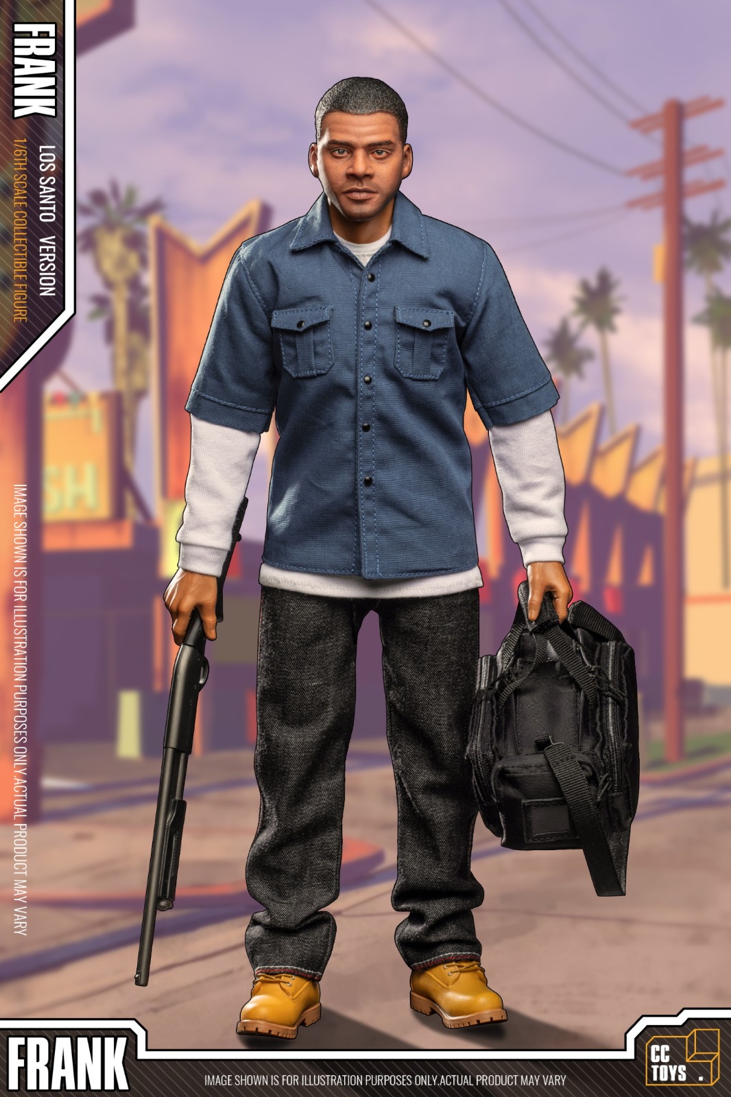 CCTOYS 1/6 GTA - FRANK (LOS SANTO VERSION)