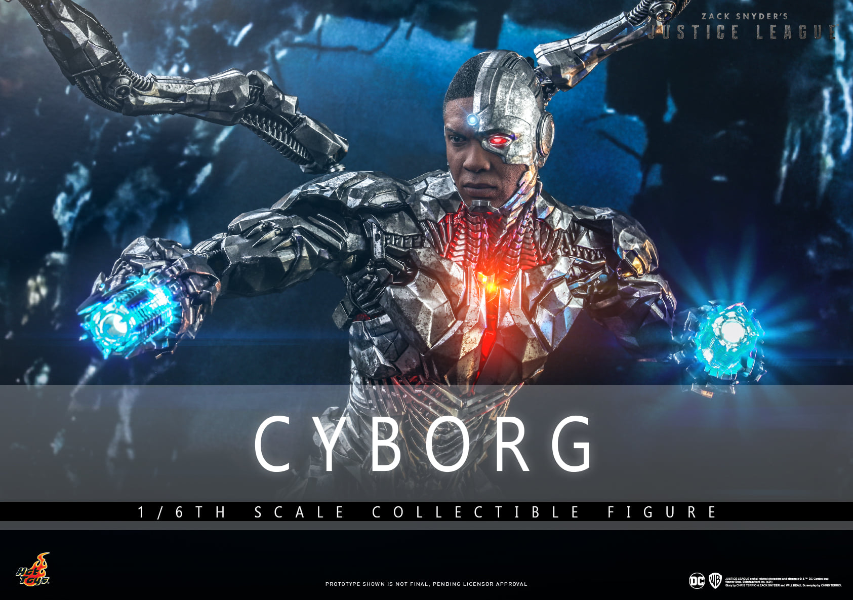 Hot Toys TMS057 1/6 Zack Snyder's Justice League - Cyborg