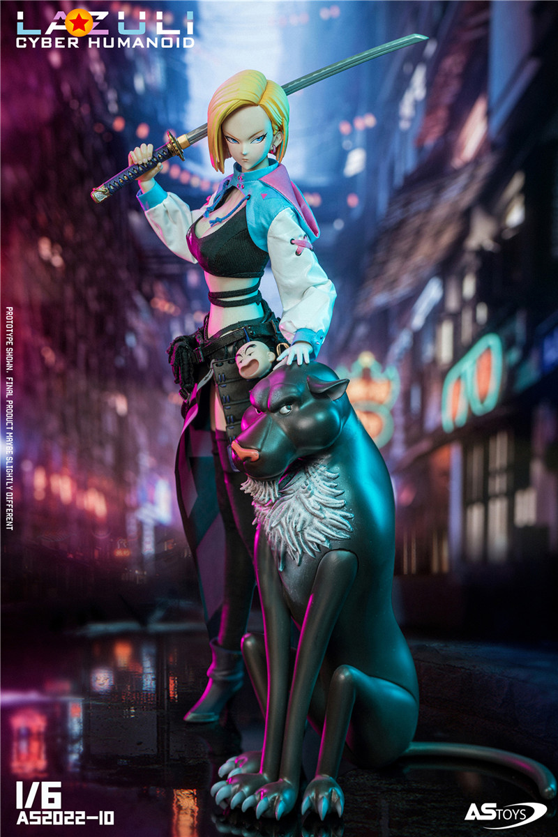 ASTOYS AS2022-10 1/6 CYBER HUMANOID-LAZULI