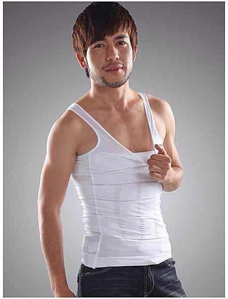 เสื้อกล้าม เก็บพุง ลดพุง กระชับสัดส่วนสำหรับผู้ชาย เสื้อยืดเก็บพุง เสื้อยืด เก็บพุง เสื้อกล้ามเก็บพุง เสื้อกล้ามลดพง เสื้อลดพุง เสื้อเก็บพุง d18