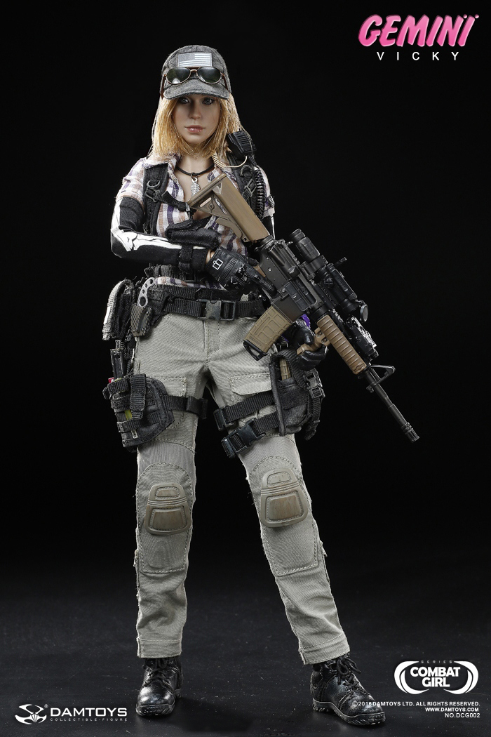 DAMTOYS 16 COMBAT GIRL Series - DCG002 Gemini Vicky