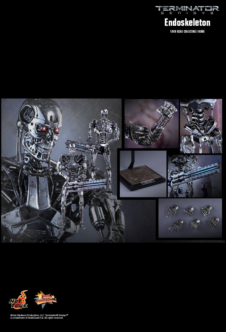 Hot Toys MMS352 TERMINATOR GENISYS - ENDOSKELETON