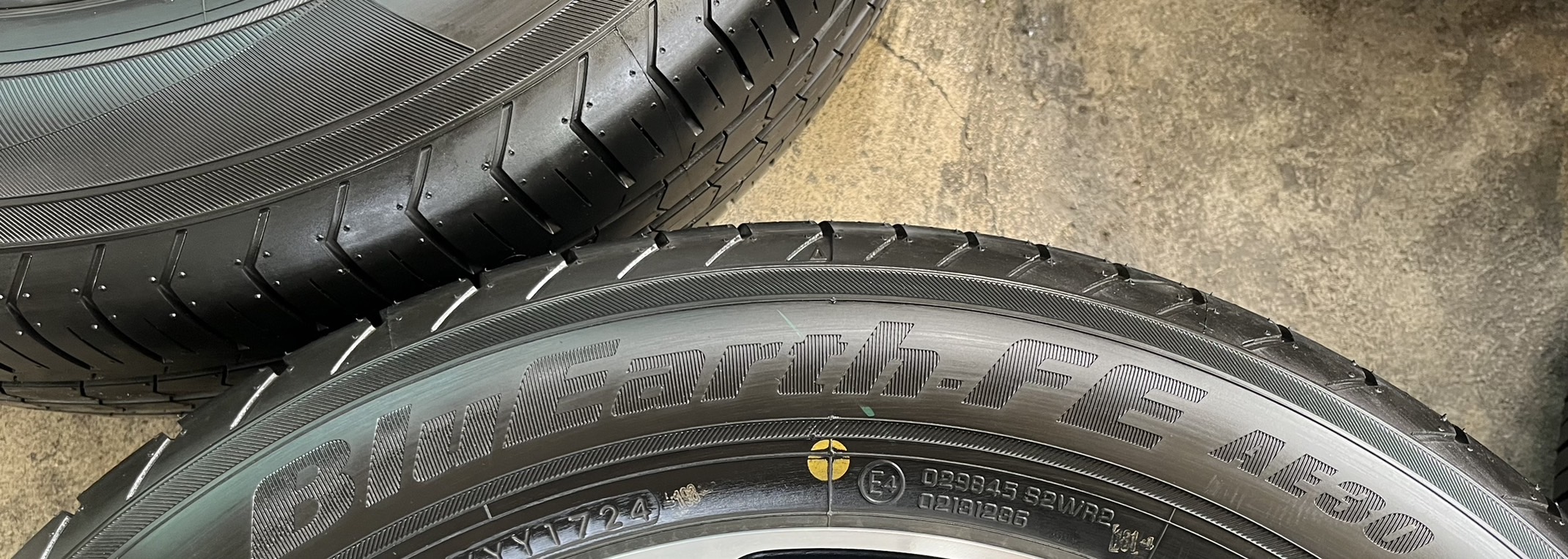 ✨ยางป้ายแดง✨195-60-16 Yokohama💖สวยกริ๊บ🚗ถอดจากรถป้ายแดง