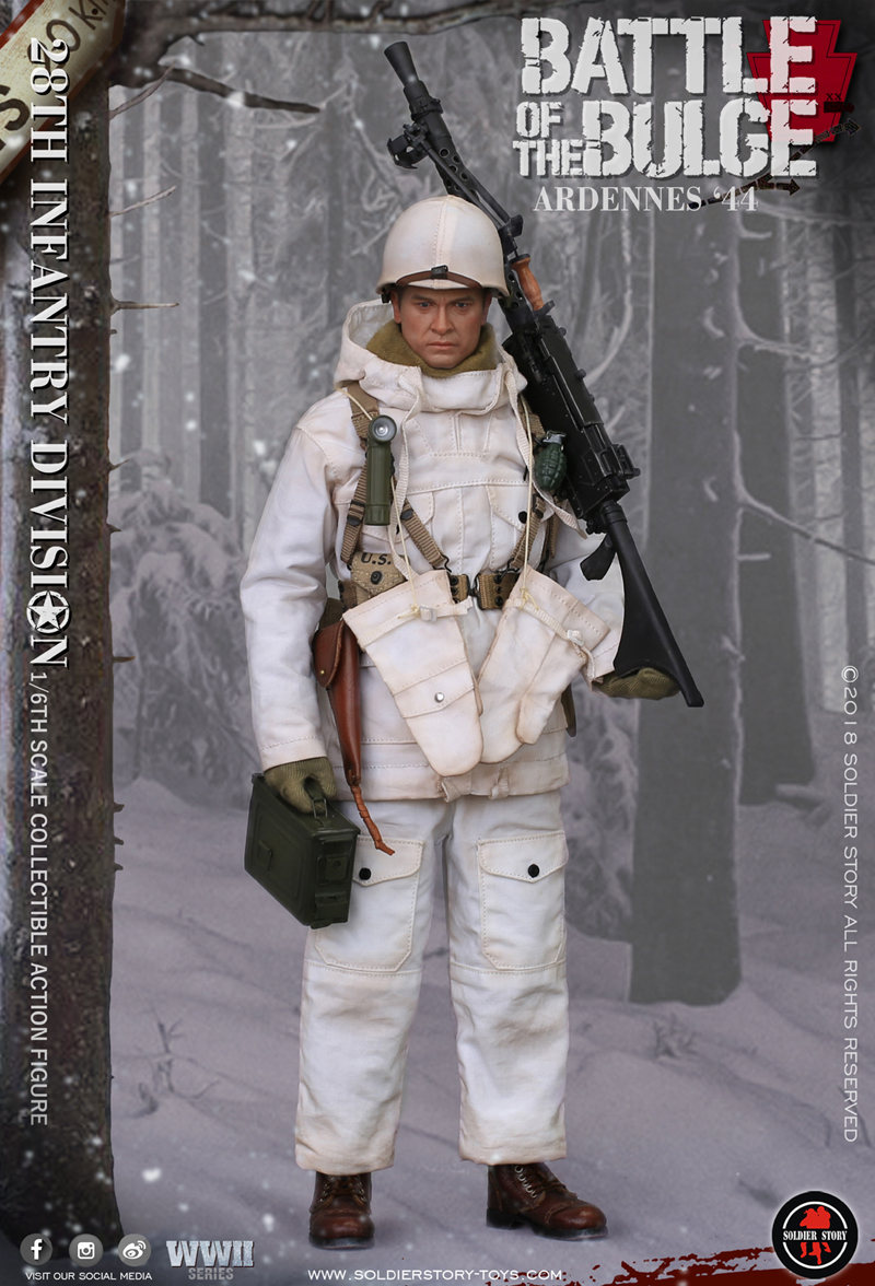 Soldier Story SS-111 WWII Series 28th Infantry Division 1/6 Battle of the Bulge - Ardennes '44