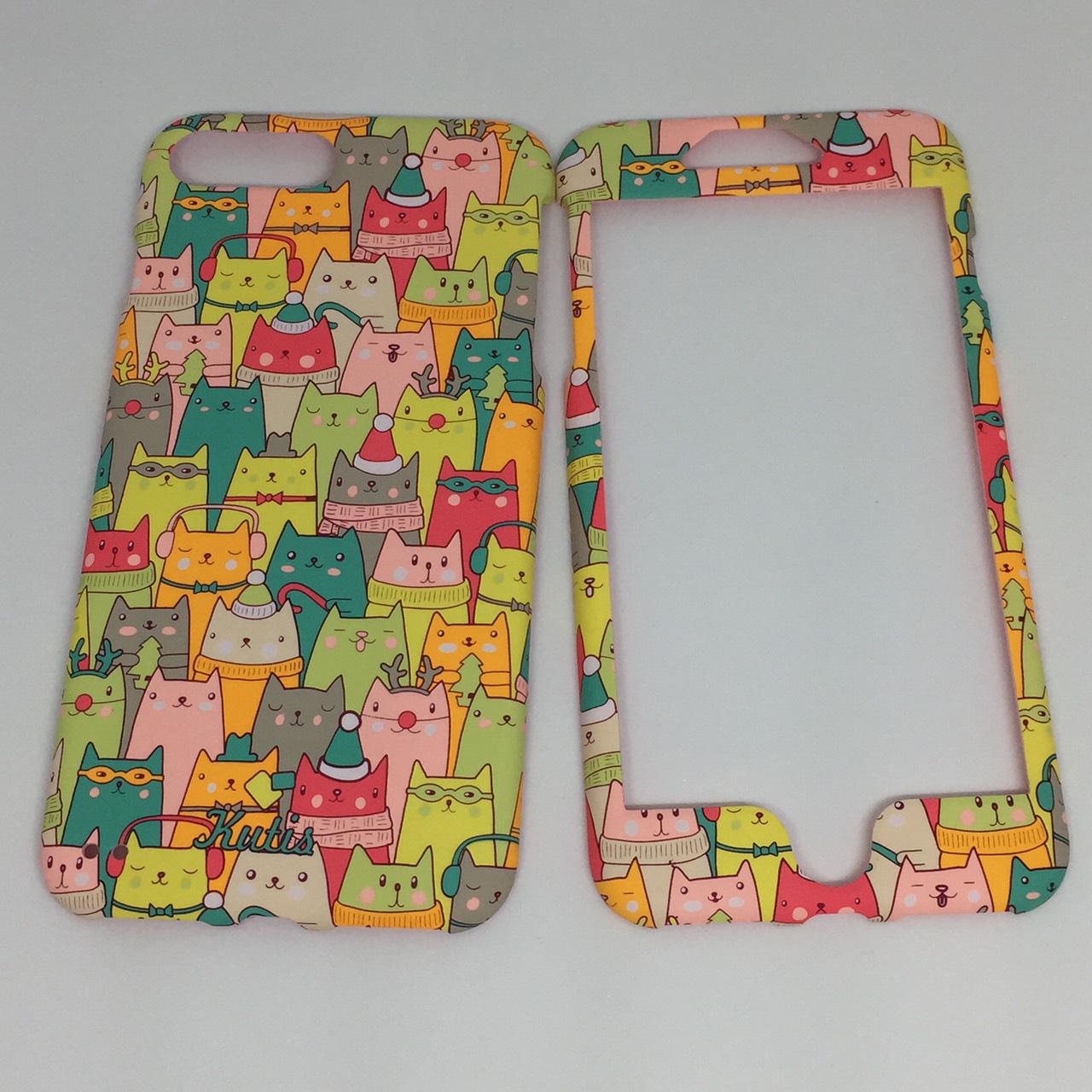 เคสคูทิส (Kutis) ไอโฟน7พลัส,8พลัส(ลายแมวเล็กใส่หมวก)