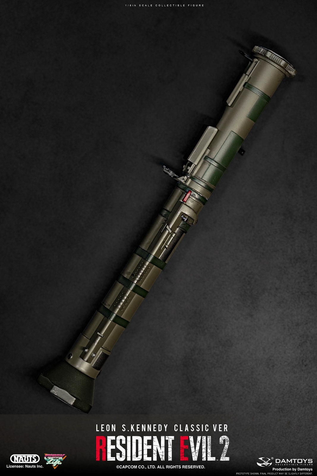 DAMTOYS DMS037 1/6 RESIDENT EVIL 2 - LEON S.KENNEDY (CLASSIC VER)