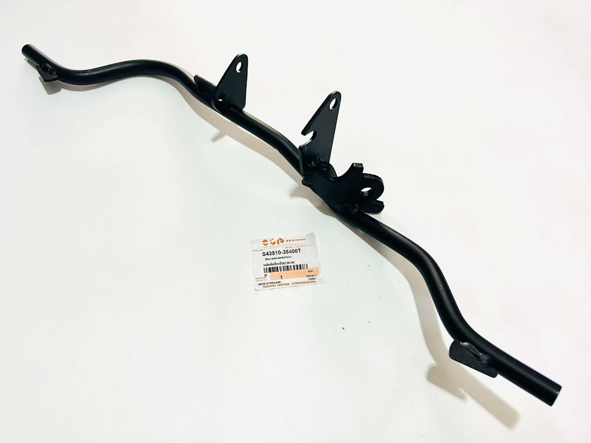 เหล็กพักเท้าหน้าrc100 rc80 แท้ L27-29