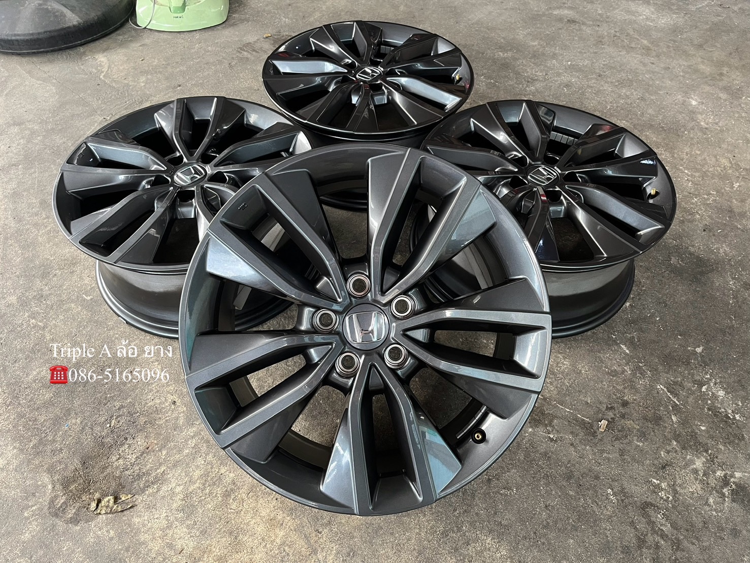 ✨ล้อแม็กป้ายแดง 5รู114✨Honda HRV RS รุ่นใหม่ ขอบ 18💖ใหม่กริ๊บ💖