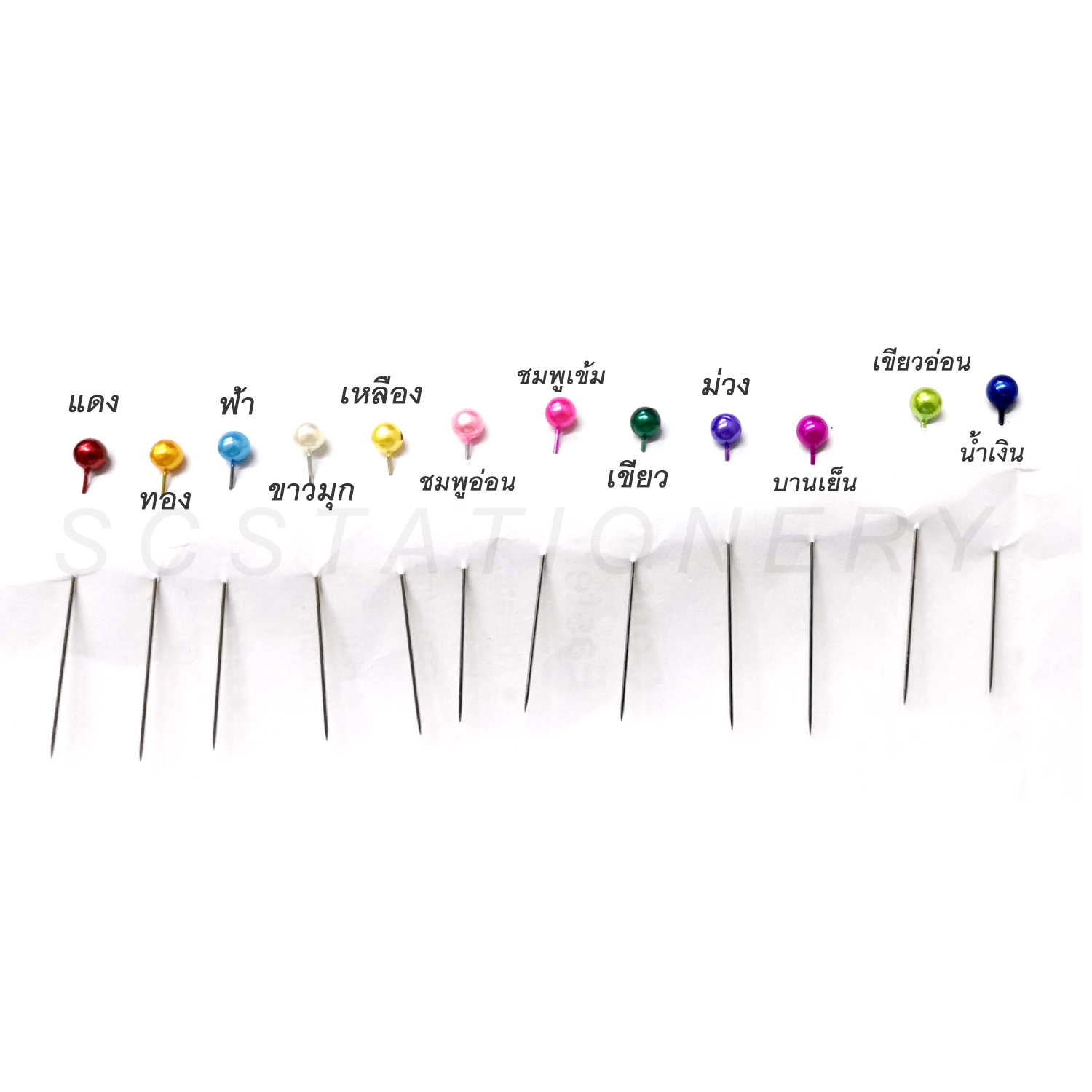 เข็มหมุดหัวมุก SC