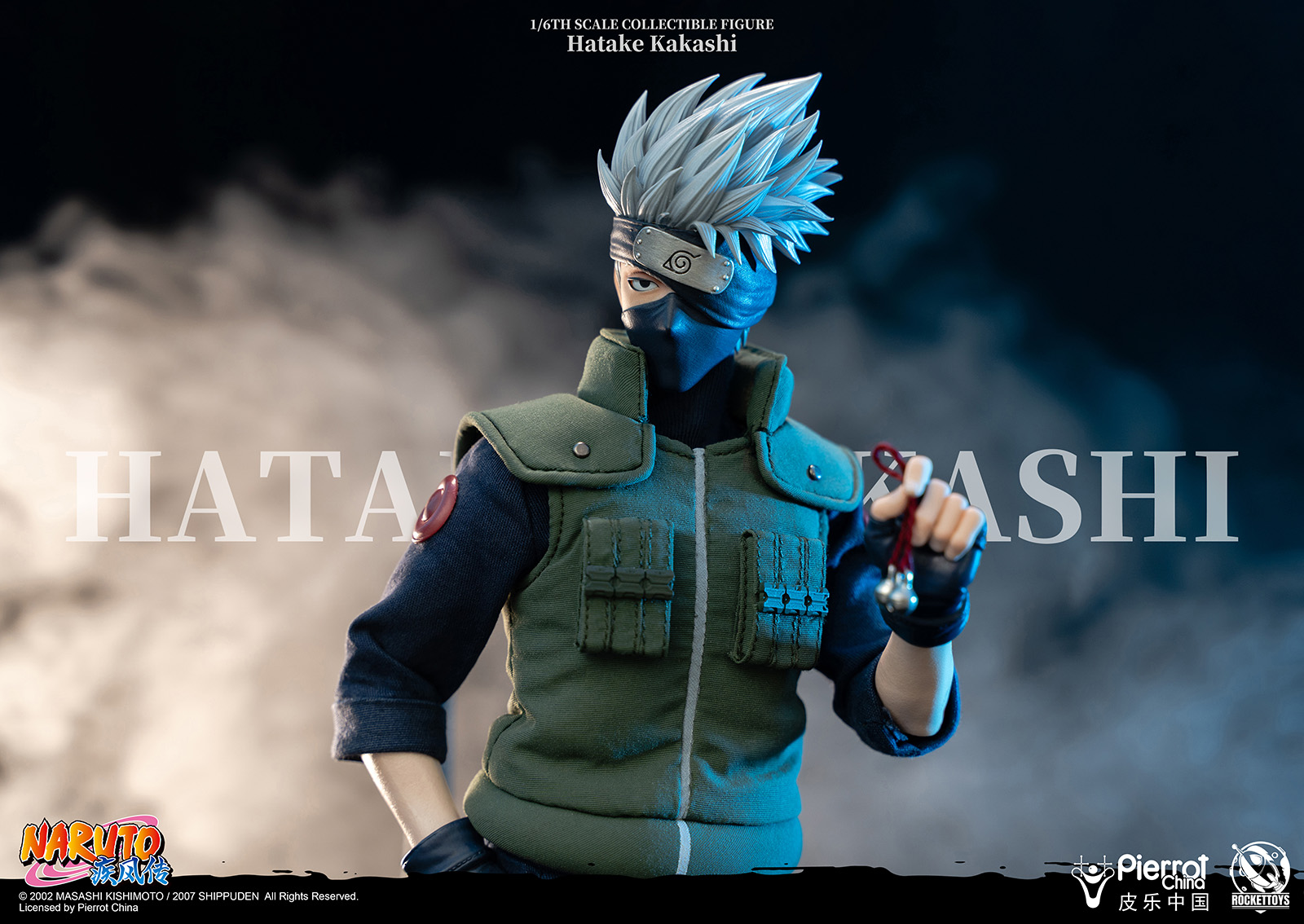 ROCKETTOYS ROC-004 1/6 NARUTO - HATAKE KAKASHI