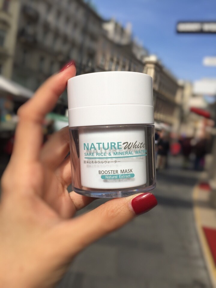 มาส์กข้าวสาเก ญี่ปุ่น Booster Mask Mana Skincare มานา สกินแคร์ ปริมาณ 30 กรัม