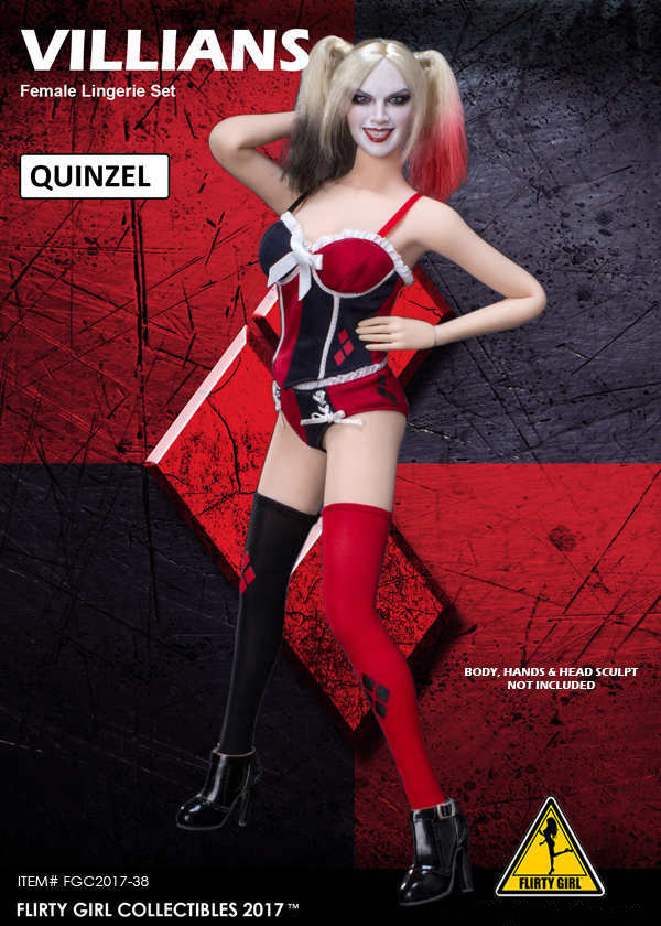 Flirty Girl FGC2017-35 / FGC2017-36 / FGC2017-37 / FGC2017-38 Super Hero Female Lingerie set