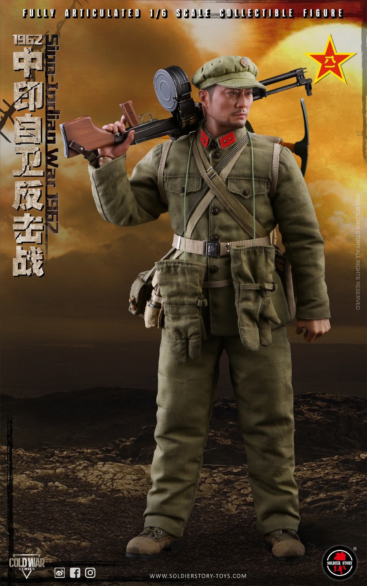 SOLDIER STORY SS-121 1/6 SINO-INDIAN WAR 1962