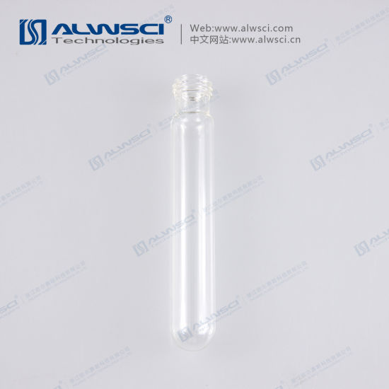 10mL 16x100mm Clear Screw Test Tube. Rounded Bottom (250ชิ้น/แพ็ค)