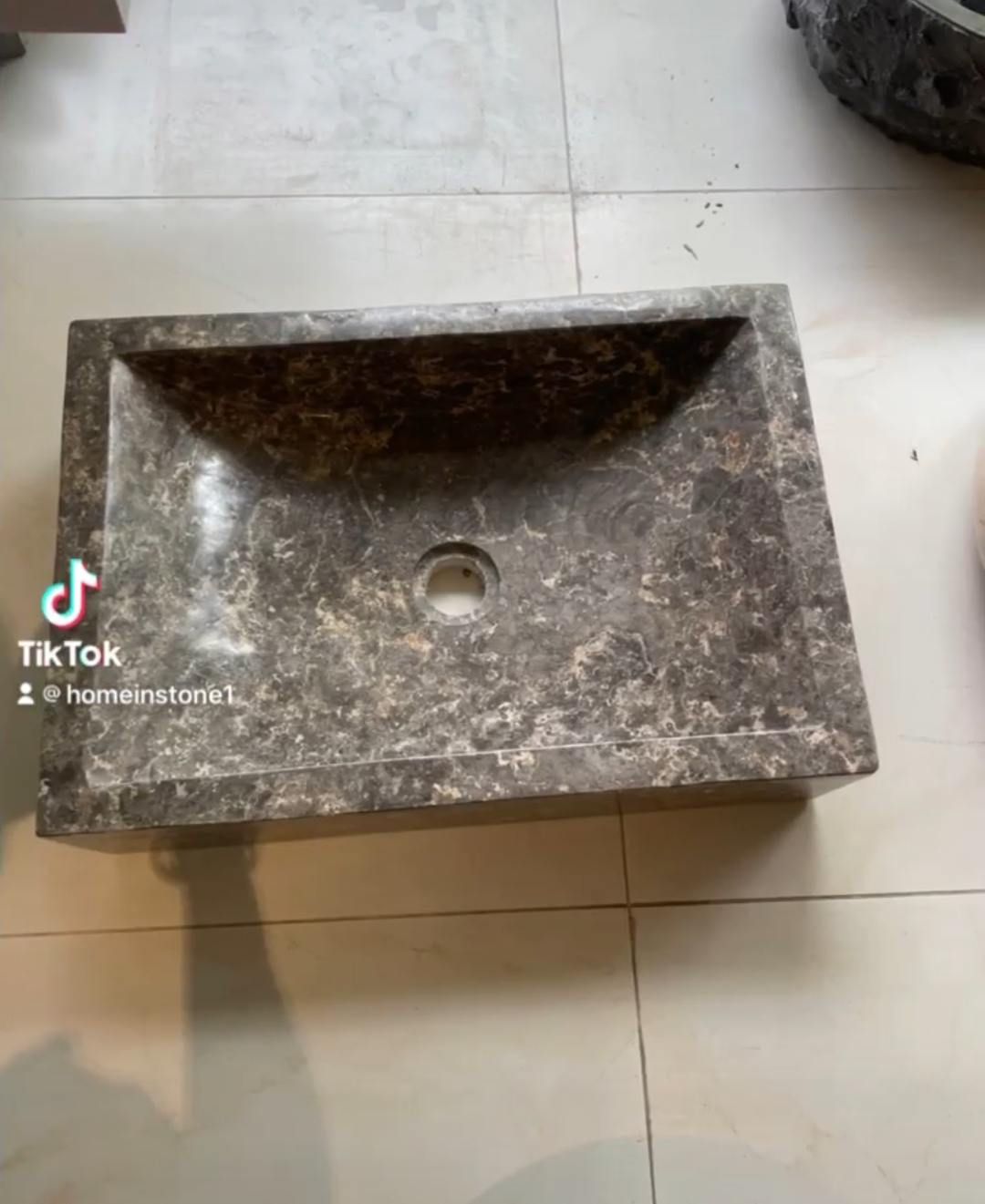 อ่างหินอ่อนแท้ มีหลายแบบ หลายทรงให้เลือก