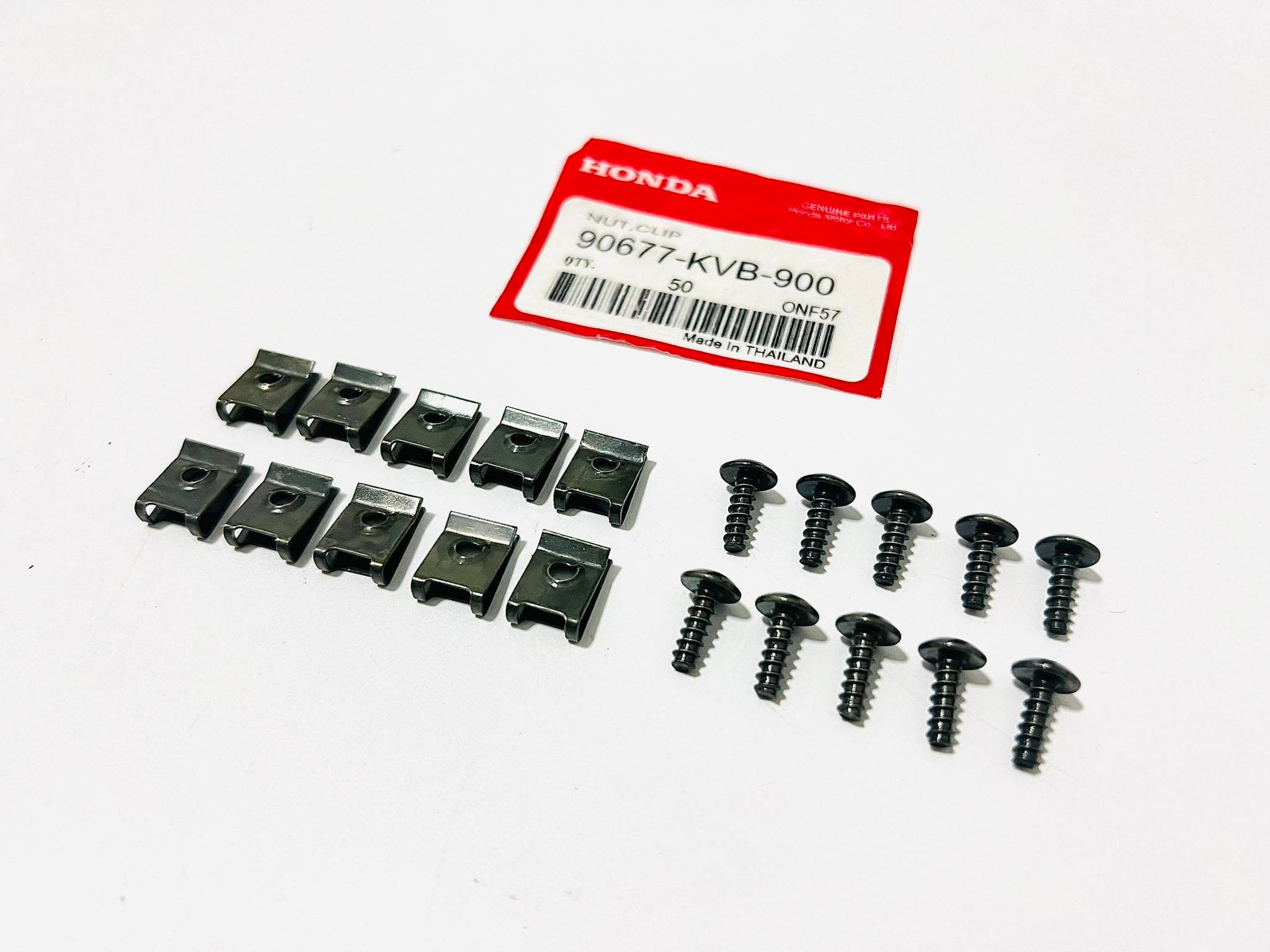 กิ๊ป+น๊อตบังลมเวฟ ดรีม มอเตอร์ไซด์ฮอนด้าทั่วไป L31