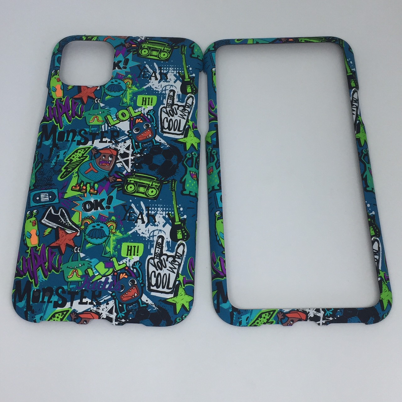 เคสคูทิสKutisไอโฟน11Max(ลายMonster)มาใหม่ เคสประกบหน้า-หลัง เคสเรืองแสง เคสลายวินเทจ ร้านSuperhero KLongthom