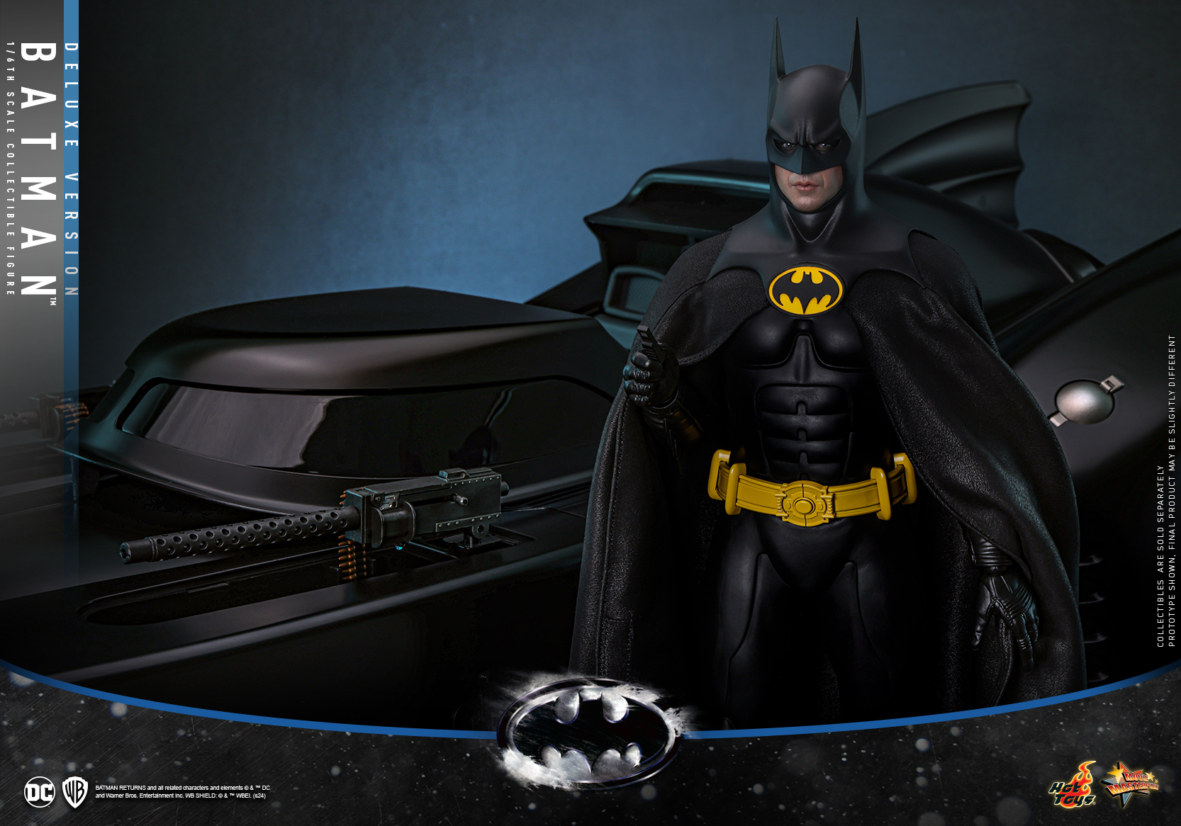 20/10/2567 Hot Toys MMS770 Batman Returns - Batman (Deluxe Version)