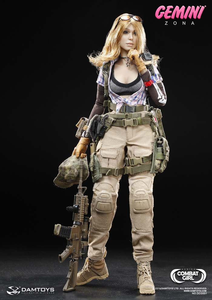 DAMTOYS 16 COMBAT GIRL Series - DCG002 Gemini Vicky