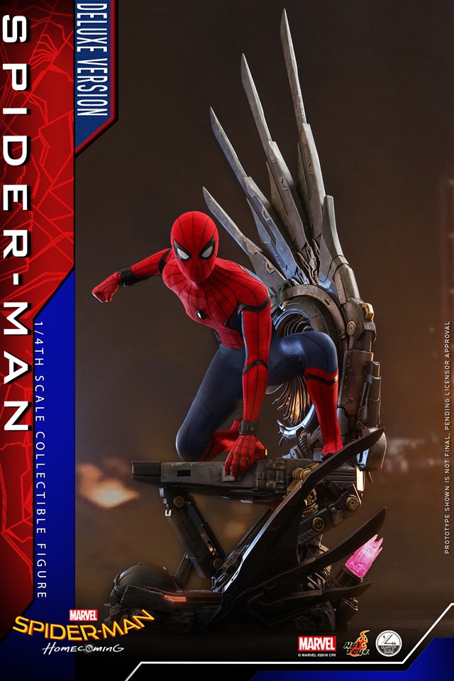 Hot Toys QS015 Spider-Man: Homecoming 1/4 Spider-Man (Deluxe Version)